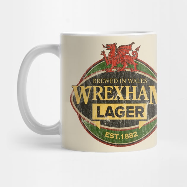 WREXHAM LAGER VINTAGE TEXTURE by handokostore